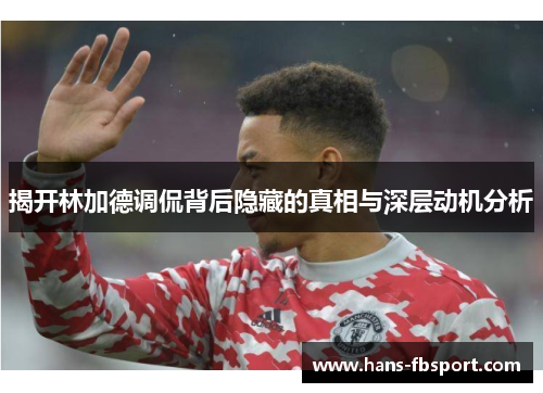 揭开林加德调侃背后隐藏的真相与深层动机分析 揭开林加德调侃背后隐藏的真相与深层动机分析